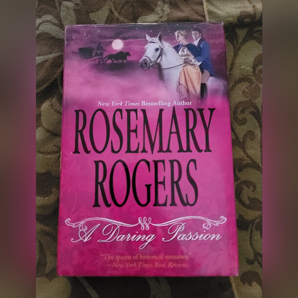 Rosemary Rogers  paperback book "A Daring Passion "